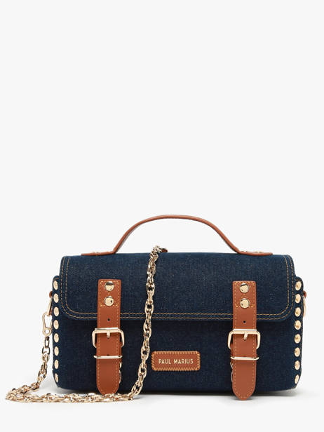 Cross Body Tas Denim Brut Paul marius Blauw denim brut ARTI2DEB
